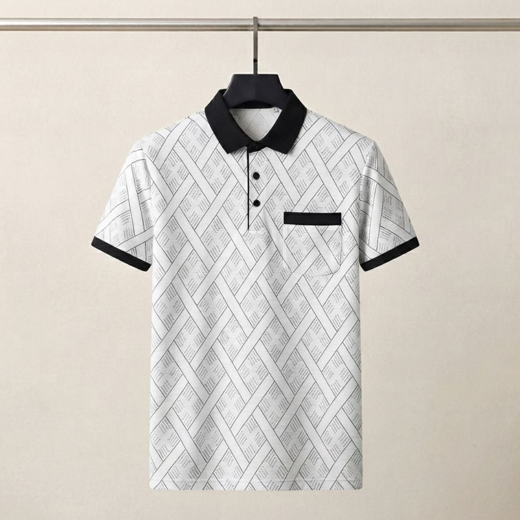 4 Men's Casual Polo Collection With Pockets ( C9 )