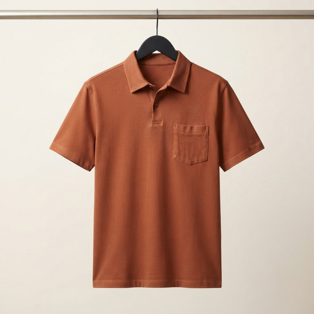 4 Men's Casual Polo Collection With Pockets ( C10 )