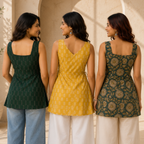 3 Short Kurtis, One Perfect Combo | SK-07