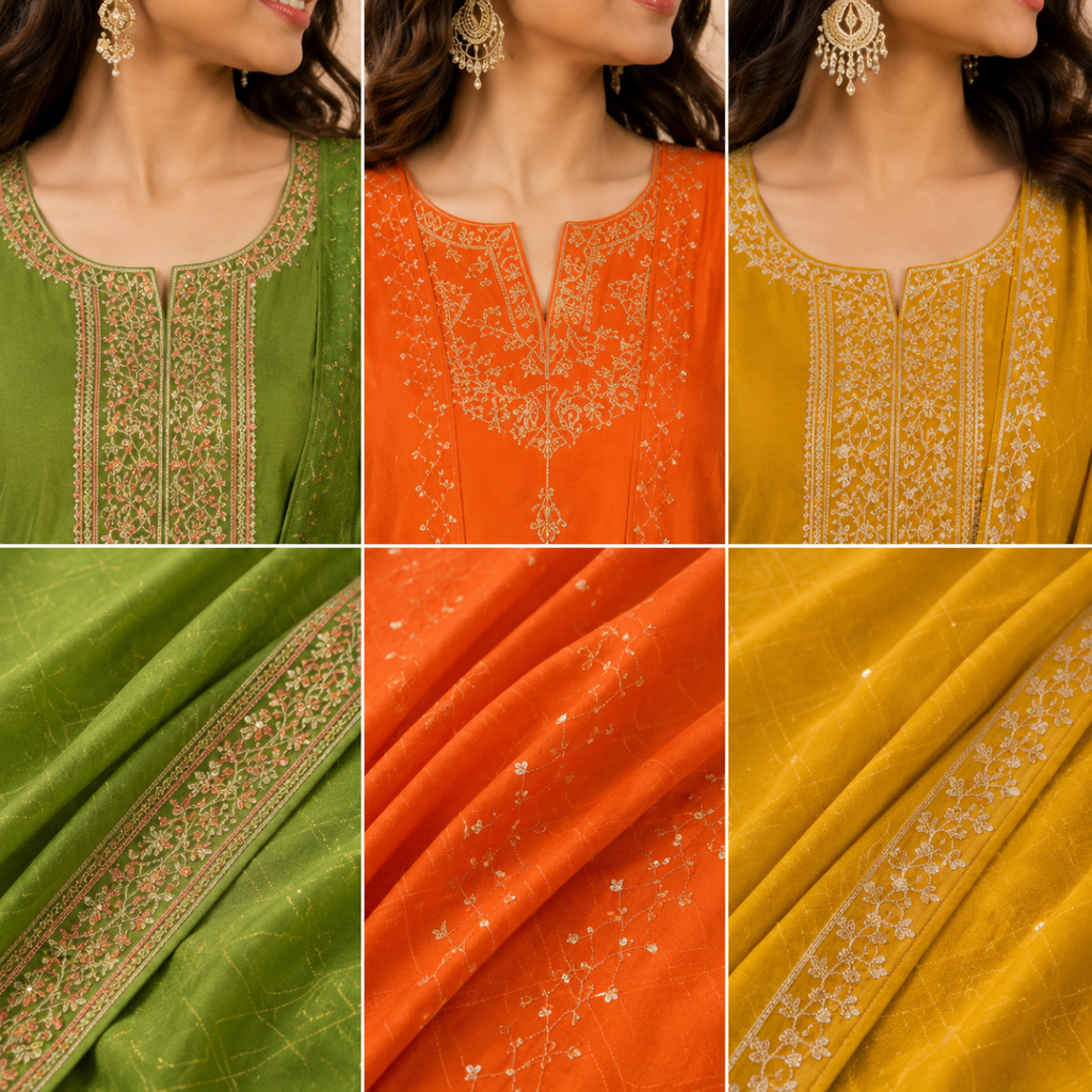 3 Women's Kurta Styles with Dupatta ( K2 )