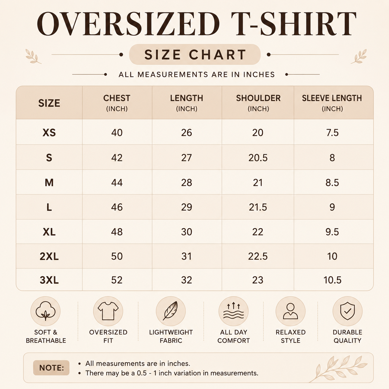 3 Women's Everyday Oversized T-Shirts ( T-4 )