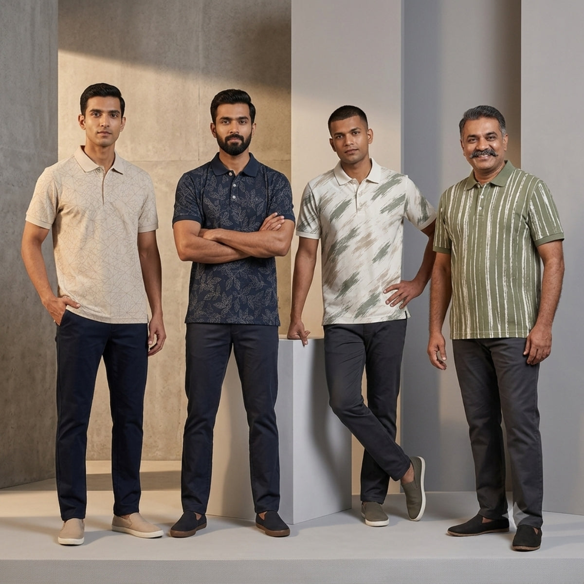 4 Classic Polo T-shirt for Men ( T-2 )