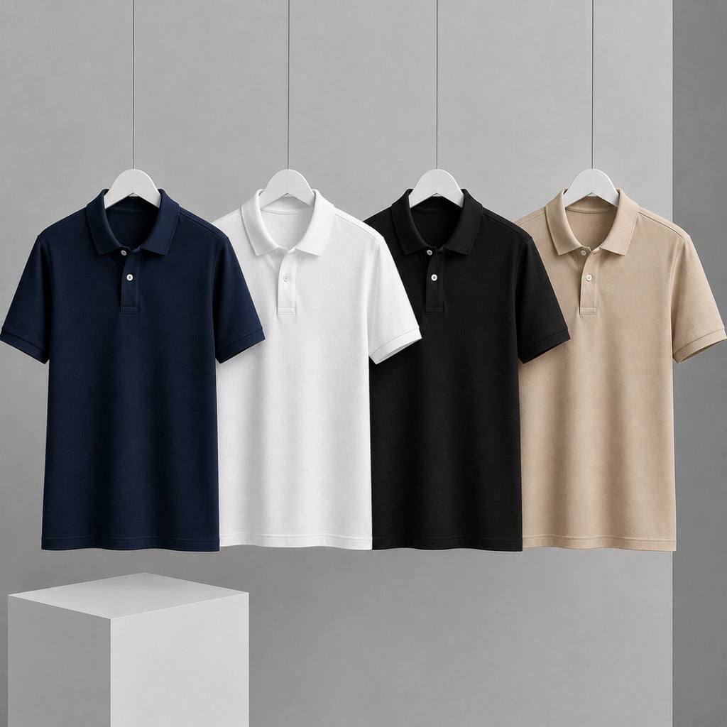 4 Classic Polo T-shirt for Men ( T-4 )