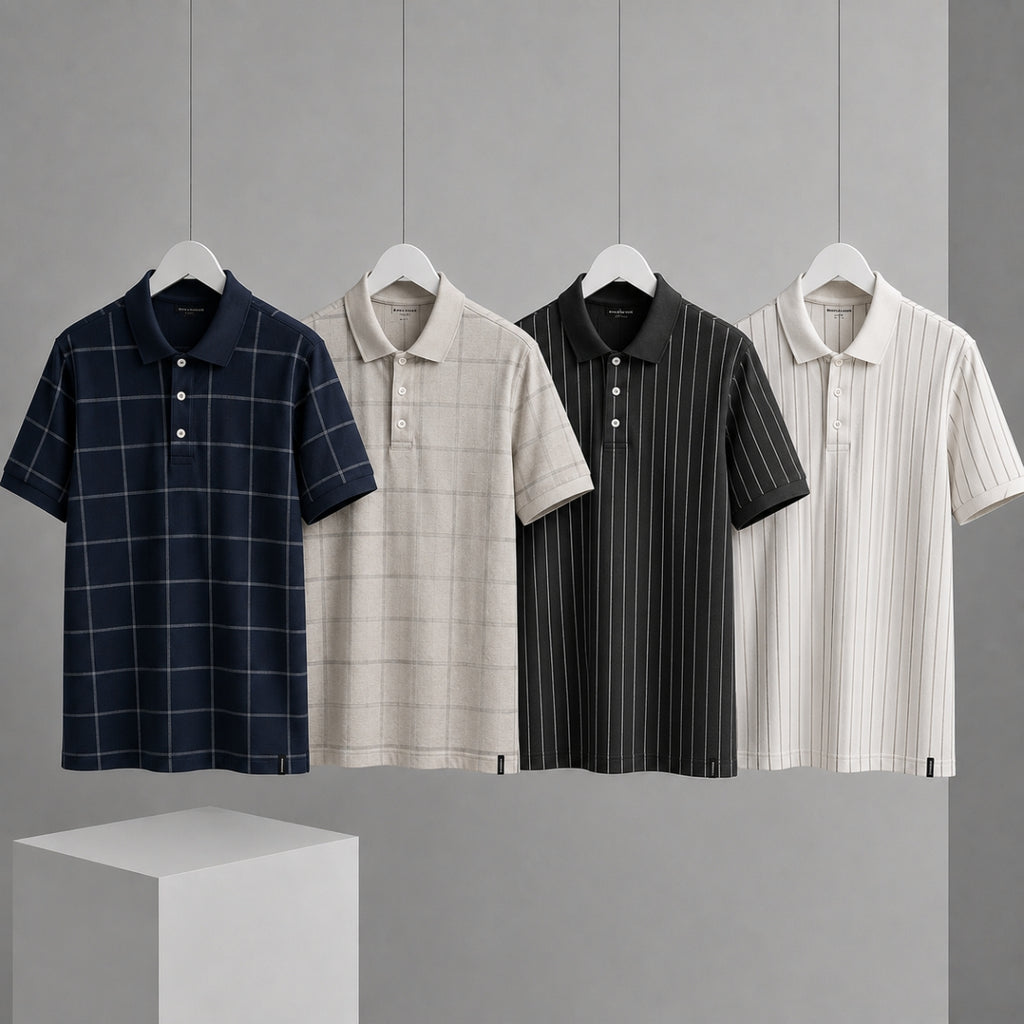 4 Classic Polo T-shirt for Men ( T-5 )